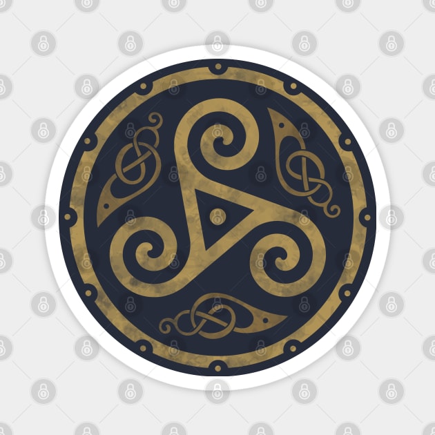 Celtic Triskelion ancient motif Magnet by VinagreShop